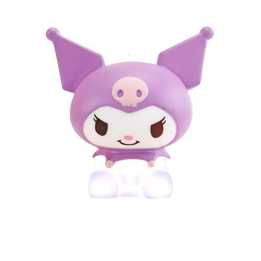 Kuromi Night Light – Official Sanrio Mood Lamp for Kids & Teens – Kawaii Bedroom Decor – Cute Hello Kitty Collectible Gift – Battery Operated