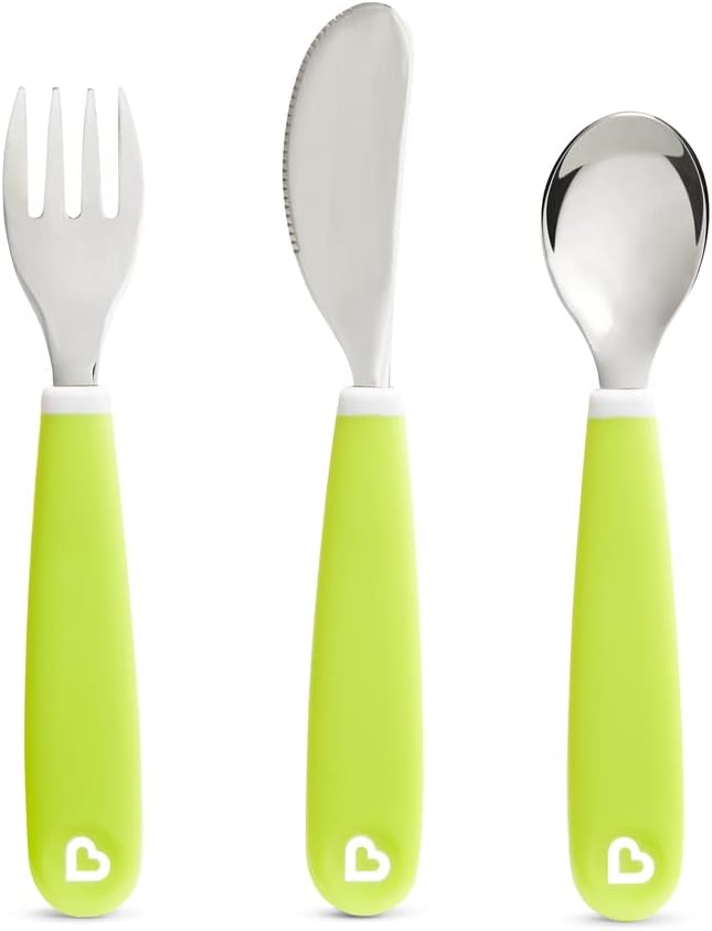 Splash Cutlery Set, Green