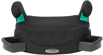 Graco Booster Max R129 ISOFIX backless booster seat, Lightweight at only 2.7kg, Suitable from 137-150cm (approx. 7 to 12 years), Midnight fashion
