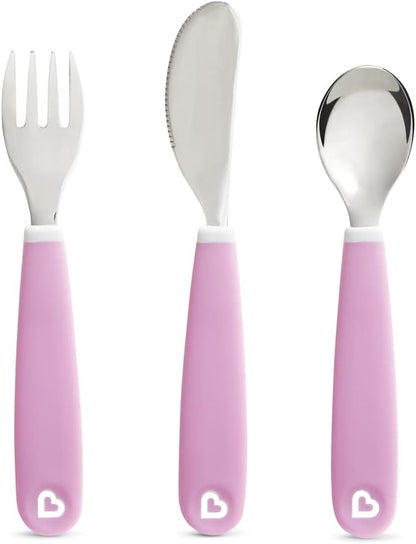 Splash Cutlery Set, Purple