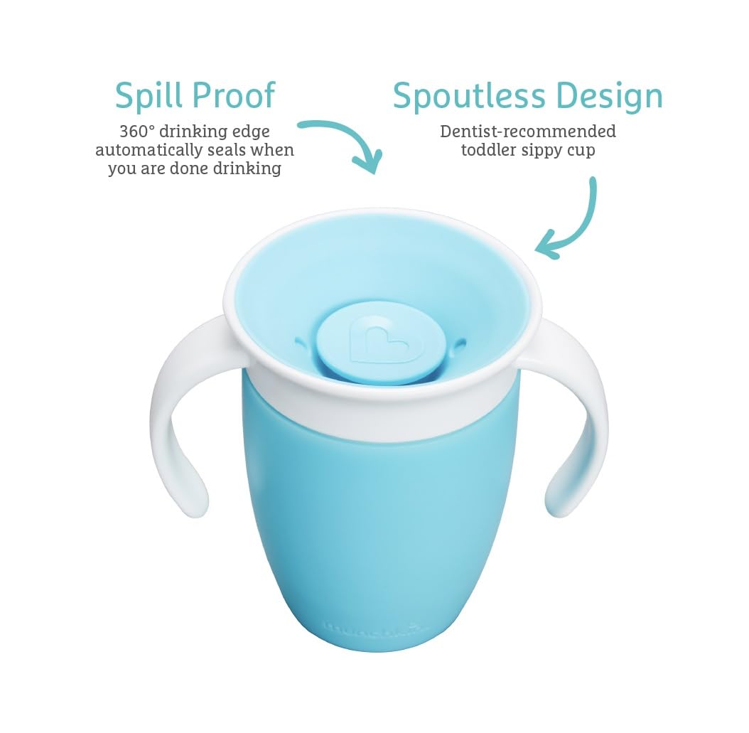 Munchkin Miracle 360 Trainer Cup, 7 Ounce, - Color May Vary - 1 Count