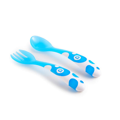Munchkin 011454 Multi-Coloured Forks and Spoons Set of 6