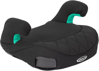 Graco Booster Max R129 ISOFIX backless booster seat, Lightweight at only 2.7kg, Suitable from 137-150cm (approx. 7 to 12 years), Midnight fashion