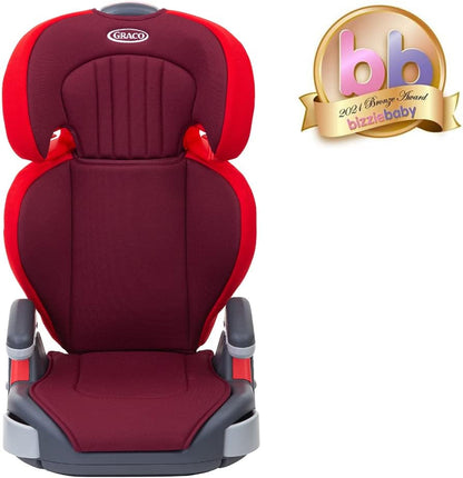 Graco Junior Maxi R44 Highback Booster car seat with cupholders, Suitable from approx. 4 to 12 years (15-36kg), Chili fashion