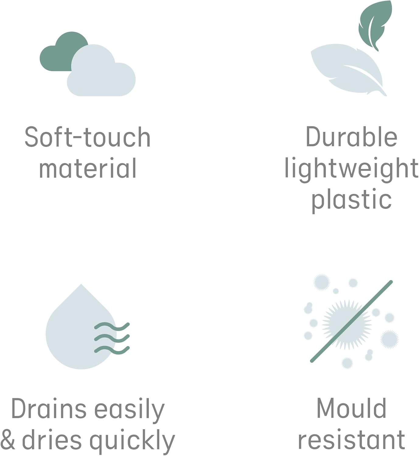 Angelcare - Baby Bath Seat - Soft Touch Support - Water Level Indicator - Fixation by Suction Cups - Grey