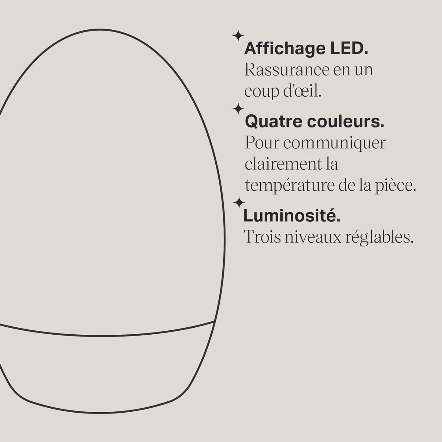Tommee Tippee GroEgg2, Toddler Nightlight, LED Colour-Changing with Digital Room Temperature Display for Safer Sleep, Adjustable Brightness, Silicone Shell, USB Rechargeable