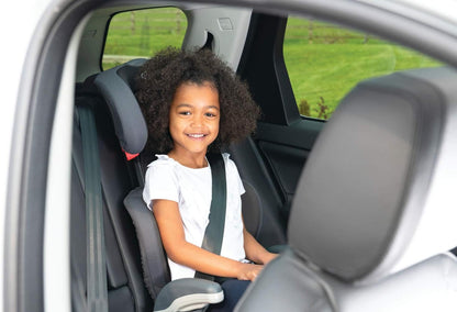 Graco Junior Maxi R44 Highback Booster car seat with cupholders, Suitable from approx. 4 to 12 years (15-36kg), Chili fashion