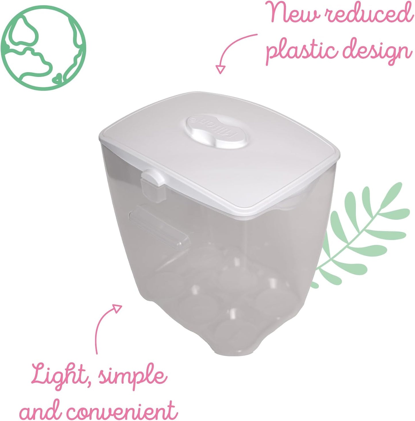 Milton Cold Water Steriliser (White), Packaging may vary