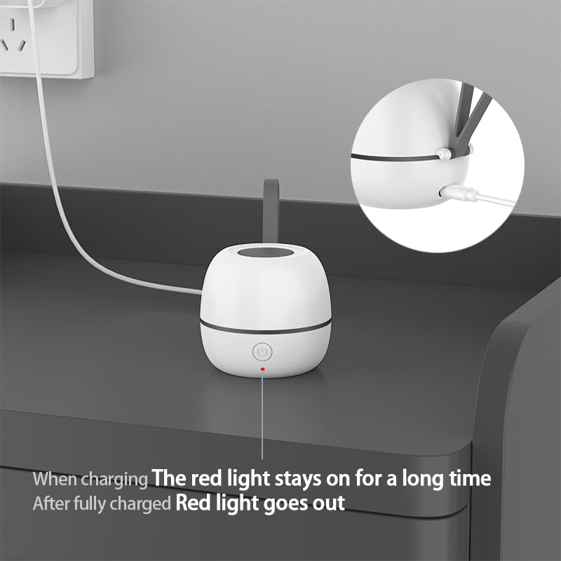 Portable UV Dummy Steriliser, No Water, Cooling or Drying Required. Kills 99.9% of Germs,Rechargeable Battery