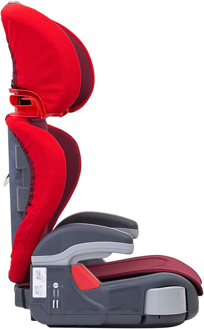 Graco Junior Maxi R44 Highback Booster car seat with cupholders, Suitable from approx. 4 to 12 years (15-36kg), Chili fashion