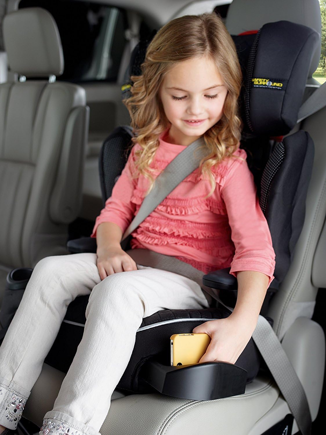 Graco Affix R44 Highback Booster car seat with isoCatch connectors, Suitable from approx. 4 to 12 years (15-36kg), Stargazer fashion