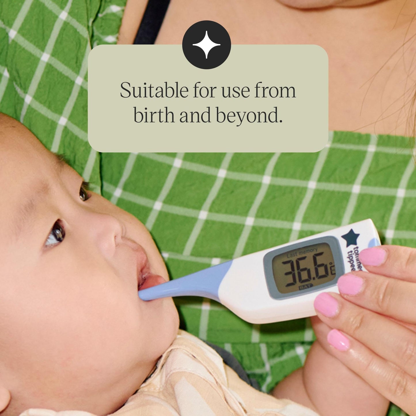 Tommee Tippee 2 in 1 Thermometer