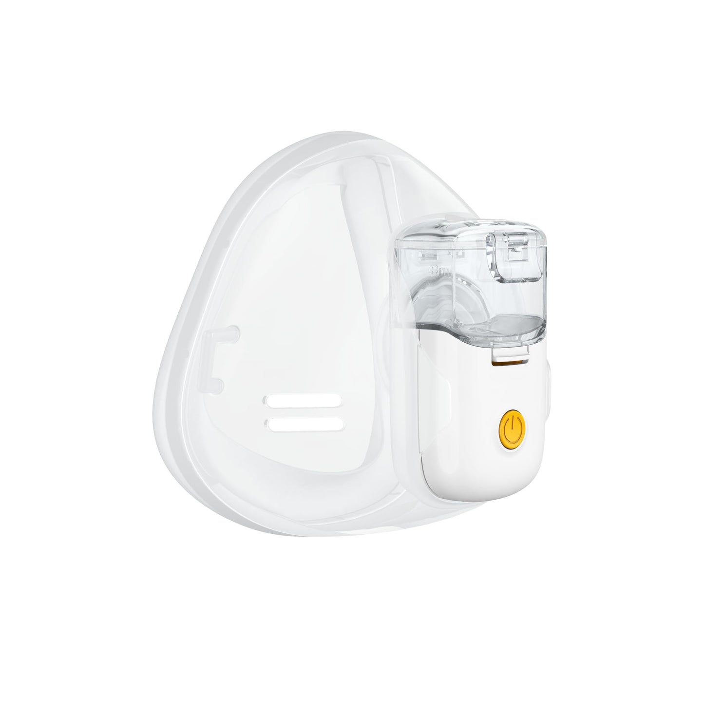 Ultrasonic Nebuliser Machine for Adults & Kids – Portable Mini Nebulizer for Home Use, Rechargeable Handheld Nebuliser with 2 Masks & Mouthpiece