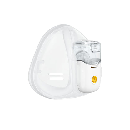 Ultrasonic Nebuliser Machine for Adults & Kids – Portable Mini Nebulizer for Home Use, Rechargeable Handheld Nebuliser with 2 Masks & Mouthpiece
