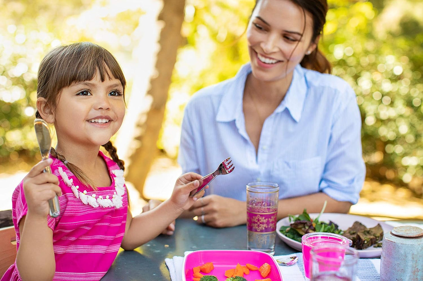 Munchkin Bento Lunch Box for Babies and Toddlers|Lunchbox with Divided Sections| Baby and Childrens 5 Compartment and Cutlery Food Container for Childcare and School | Yellow