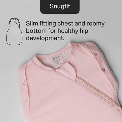 Tommee Tippee Baby Sleep Bag for Newborns, The Original Grobag Swaddle Bag, Hip-Healthy Design, Soft Cotton-Rich Fabric, 3-6 m, 1.0 TOG, Woodland Gro Friends