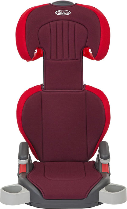 Graco Junior Maxi R44 Highback Booster car seat with cupholders, Suitable from approx. 4 to 12 years (15-36kg), Chili fashion