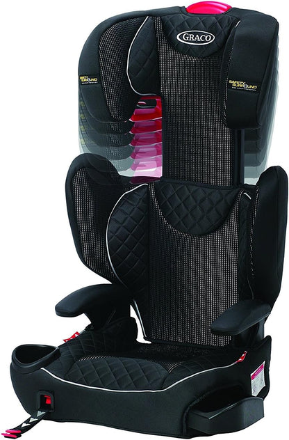 Graco Affix R44 Highback Booster car seat with isoCatch connectors, Suitable from approx. 4 to 12 years (15-36kg), Stargazer fashion