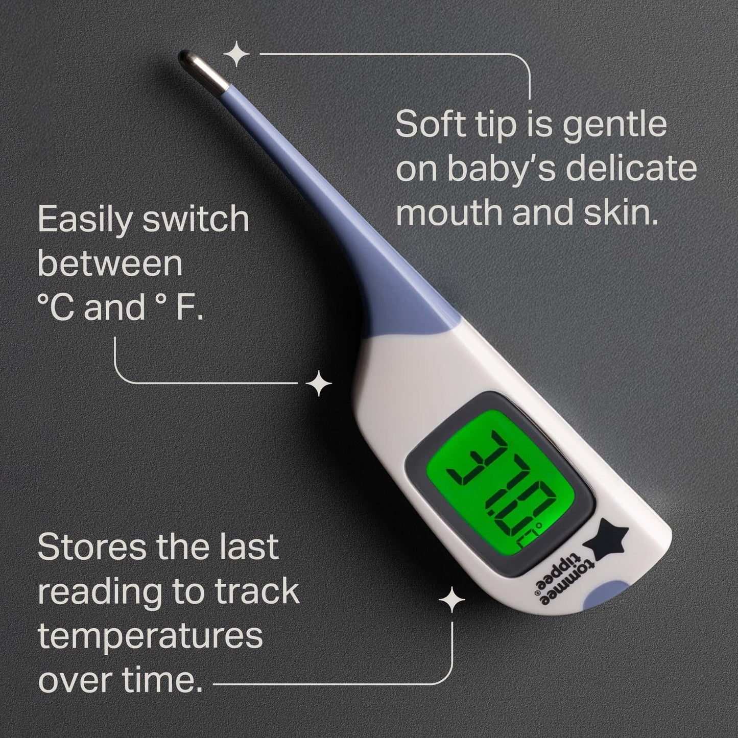 Tommee Tippee 2 in 1 Thermometer