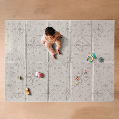 Graceful Gray Play Mat