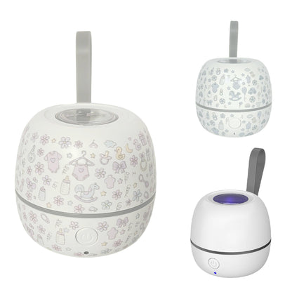 Portable UV Dummy Steriliser, No Water, Cooling or Drying Required. Kills 99.9% of Germs,Rechargeable Battery